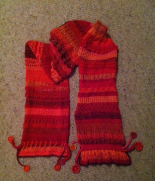 Red-orange scarf - 1 (9)